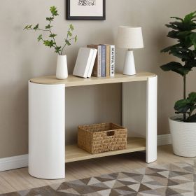 End Table, Small Side Table, Nightstand with 2-Layer Storage Shelves, Sofa Table for Small Spaces, Living Room, Bedroom, Stable Frame, Easy Assembly