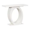 Mirod Stylish Modern Side Table with Egg-Shaped Base,Enhanced Stability and Durability,Sleek Design for Home Decor,Perfect for Living Room or Bedroom