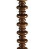 Walnut Round Wooden Side Table
