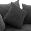 Orisfur. 360¬∞ Swivel Accent Barrel Chair with Storage Ottoman & 4 Pillows, Modern Chenille Leisure Chair Round Accent for Living Room, Gray