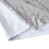 Total Blackout Metallic Print Grommet Top Curtain Panel(Only 1 Pc Panel)