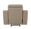 Global United Reclining Modern Leather Air Upholstered Chair