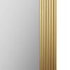 Rounded Rectangle Fluted Wall Mirror