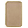 Rounded Rectangle Fluted Wall Mirror