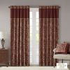 Jacquard Curtain Panel Pair(2 Pcs Window Panels)