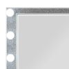 Sliverfluff Mirrored & Champagne Finish Mirror W/Light