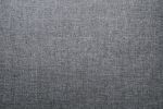 Villanelle 42.5" Light Gray Linen Chair with Chrome Finish Legs