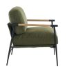 Leisure chair lounge chair Green color