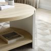 End Table, Small Side Table, Nightstand with 2-Layer Storage Shelves, Sofa Table for Small Spaces, Living Room, Bedroom, Stable Frame, Easy Assembly