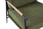 Leisure chair lounge chair Green color