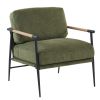 Leisure chair lounge chair Green color