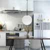 Surise Light Kitchen Island Globe Pendant