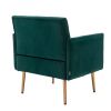 COOLMORE Accent Chair ,leisure single sofa with Rose Golden feet