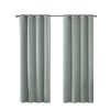 Printed Heathered Blackout Grommet Top Curtain Panel(Only 1 Pc Panel)