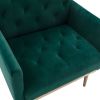 COOLMORE Accent Chair ,leisure single sofa with Rose Golden feet