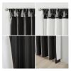 Twist Tab Total Blackout Window Curtain Panel(Only 1 Pc Panel)
