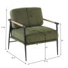 Leisure chair lounge chair Green color
