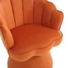 COOLMORE Swivel Barrel Chair, Comfy Round Accent Sofa Chair for Living Room, 360 Degree Swivel Barrel Club Chair, Leisure Arm Chair for Nursery, Hotel