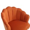 COOLMORE Swivel Barrel Chair, Comfy Round Accent Sofa Chair for Living Room, 360 Degree Swivel Barrel Club Chair, Leisure Arm Chair for Nursery, Hotel