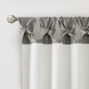 Twist Tab Lined Window Curtain Panel(Only 1 Pc Panel)