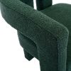 COOLMORE Contemporary Designed Fabric Upholstered Accent/Dining Chair /Barrel Side Chairs Kitchen Armchair for Living Room 2PC/SET