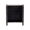 High Back Rocking Chair Nursery Chair .Comfortable Rocker Fabric Padded Seat .Modern High Back Armchair