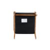 Accent Chairs Set of 2 with Side Table, Mid Century Modern Accent Chair, Wood and Fabric Armchairs Side Chair