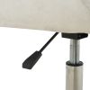 Modern velvet fabric with chrome legs living room furniture dining chair, soft and comfortable, lift adjustment, free movement convenient