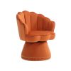 COOLMORE Swivel Barrel Chair, Comfy Round Accent Sofa Chair for Living Room, 360 Degree Swivel Barrel Club Chair, Leisure Arm Chair for Nursery, Hotel