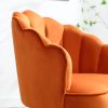 COOLMORE Swivel Barrel Chair, Comfy Round Accent Sofa Chair for Living Room, 360 Degree Swivel Barrel Club Chair, Leisure Arm Chair for Nursery, Hotel