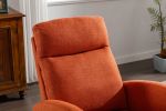 COOLMORE Rocking Chair, Modern Glider Chair, Recliner Armchair with Wood Legs and Side Pocket