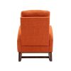 COOLMORE Rocking Chair, Modern Glider Chair, Recliner Armchair with Wood Legs and Side Pocket
