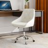 Modern velvet fabric with chrome legs living room furniture dining chair, soft and comfortable, lift adjustment, free movement convenient