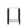 1-Piece Side Table ;  2-Tier Space End Table ; Modern Night Stand;  Sofa table;  Side Table with Storage Shelve