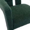 COOLMORE Contemporary Designed Fabric Upholstered Accent/Dining Chair /Barrel Side Chairs Kitchen Armchair for Living Room 2PC/SET