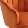 COOLMORE Swivel Barrel Chair, Comfy Round Accent Sofa Chair for Living Room, 360 Degree Swivel Barrel Club Chair, Leisure Arm Chair for Nursery, Hotel