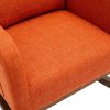 COOLMORE Rocking Chair, Modern Glider Chair, Recliner Armchair with Wood Legs and Side Pocket