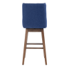 COOLMORE Bar Stools Set of 2 Counter Height Chairs with Footrest for Kitchen